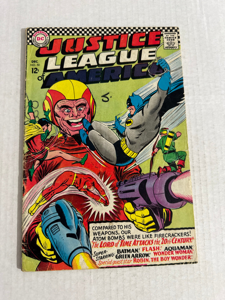 JUSTICE LEAGUE OF AMERICA #50 GD/VG