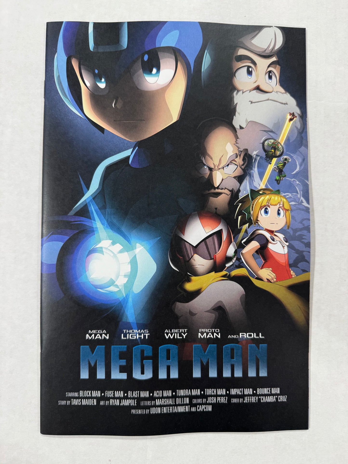MEGA MAN: GEAR MASTERS #1 NM Cover C Jeffrey 'Chamba' Cruz Variant