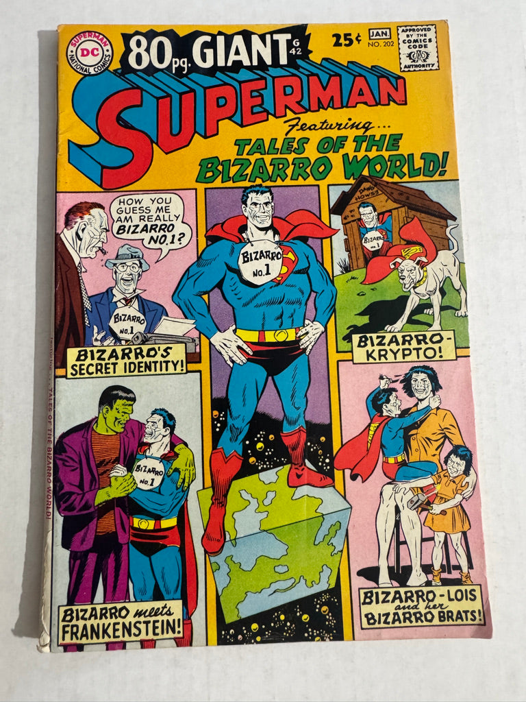 SUPERMAN #202 VG+