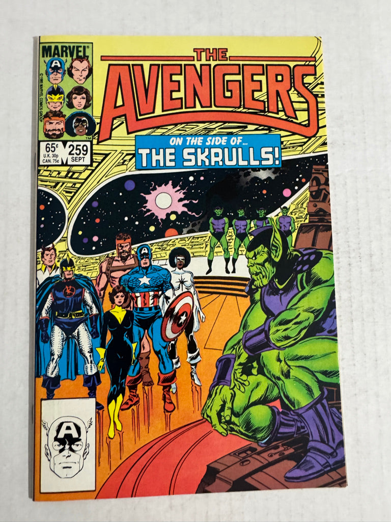 AVENGERS #259 NM