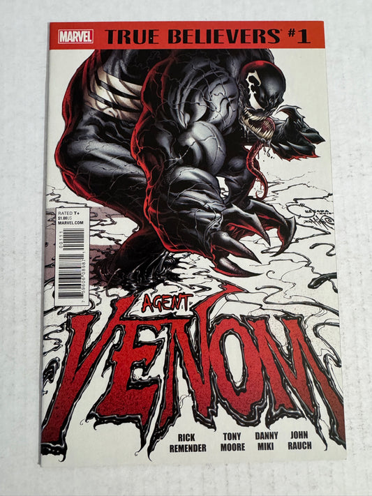 VENOM #1 Vol 2 NM Joe Quesada True Believers Variant