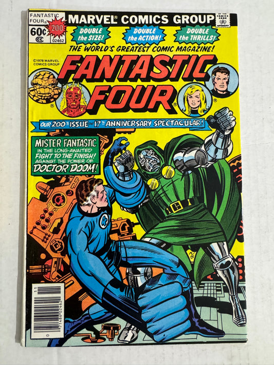 FANTASTIC FOUR #200 VF+ Jack Kirby Cover