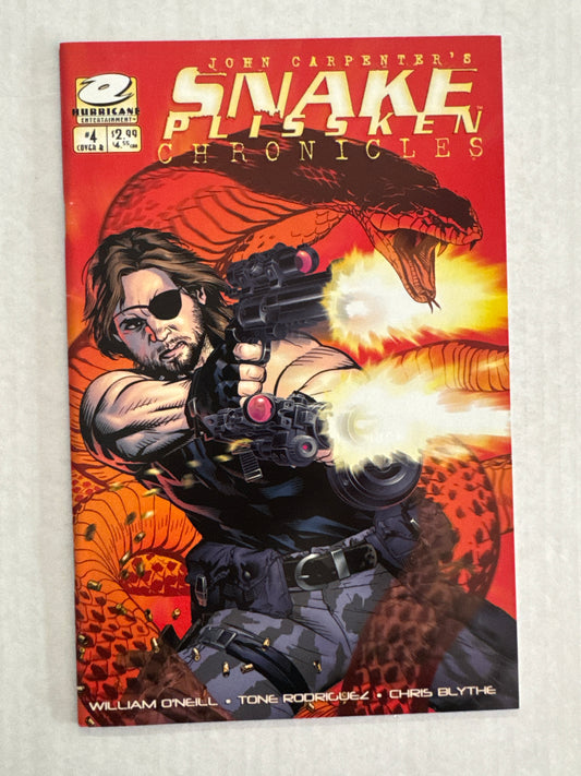SNAKE PLISSKEN CHRONICLES #4 VF- B VARIANT