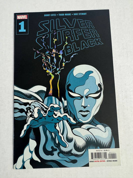 SILVER SURFER BLACK #1 NM Tradd Moore Cover