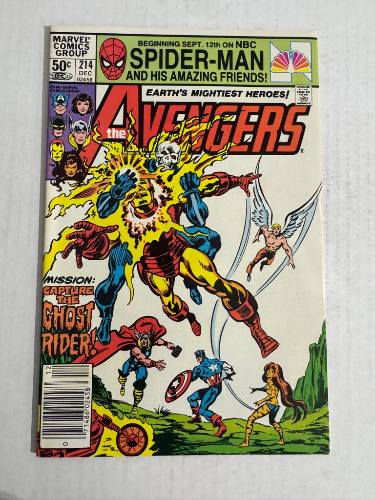 AVENGERS #214 NEWSSTAND