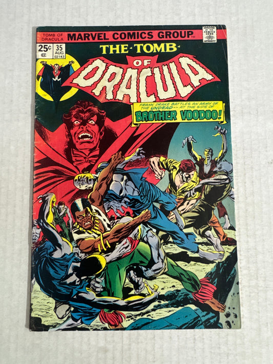 THE TOMB OF DRACULA #35 GD/VG