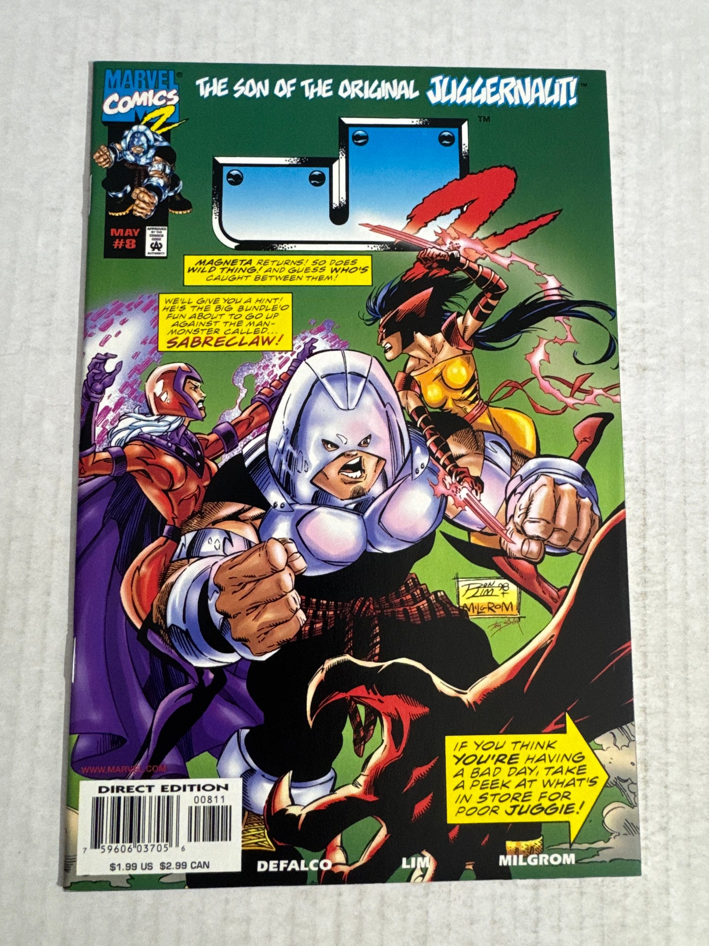 J2 #8 NM 1ST APPEARANCE