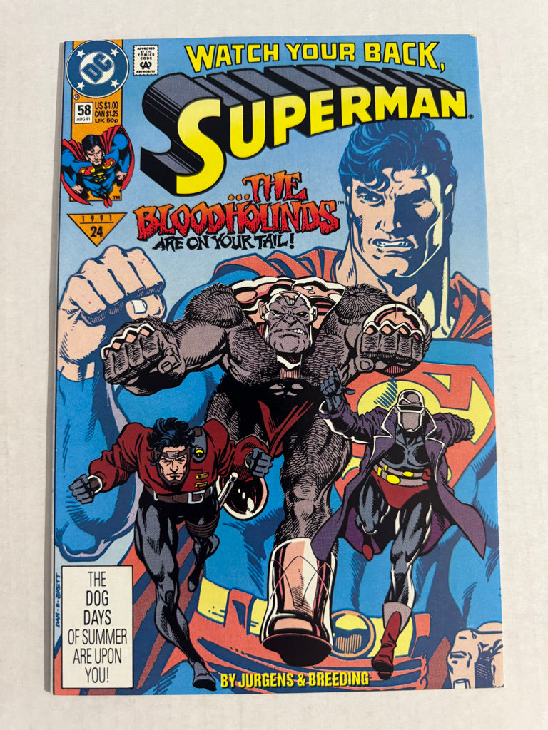 SUPERMAN #58 Vol 2 VF/NM