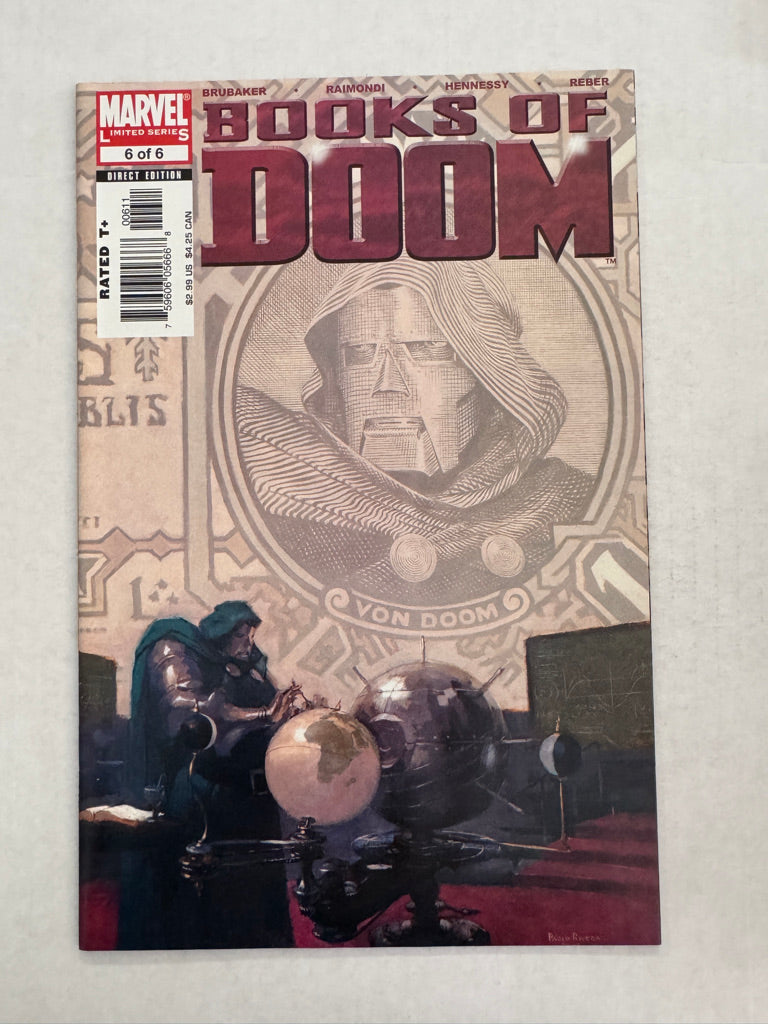 BOOKS OF DOOM #6 NM- Paulo Rivera Cover