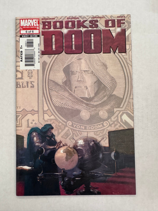 BOOKS OF DOOM #6 NM- Paulo Rivera Cover