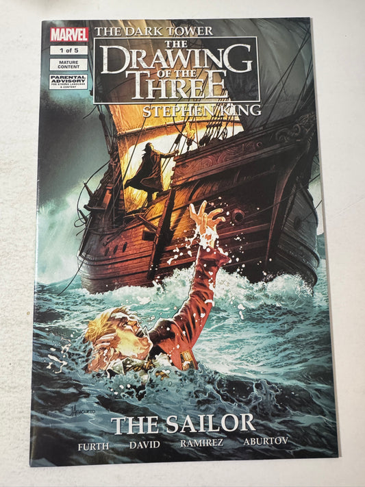 STEPHEN KING THE DARK TOWER The Drawing of The Three The Sailor #1 NM- Anacleto Cover