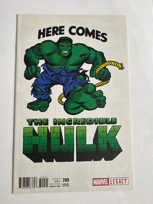 INCREDIBLE HULK #709 NM 1:50 Jack Kirby Variant