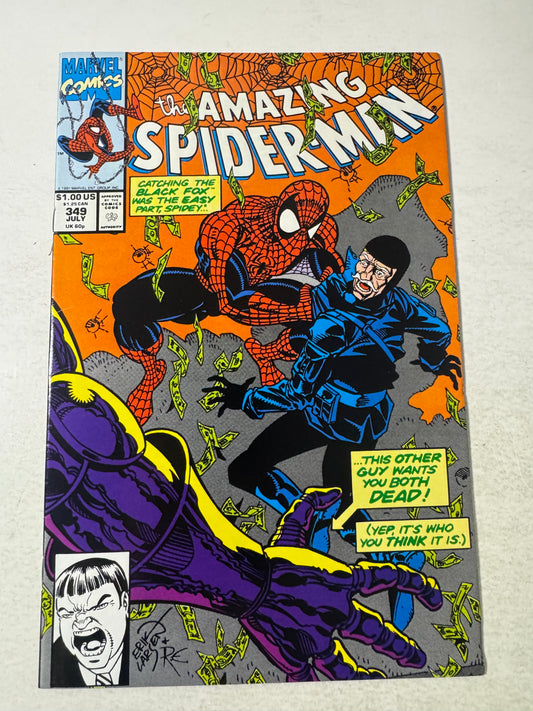AMAZING SPIDER-MAN #349 NM-