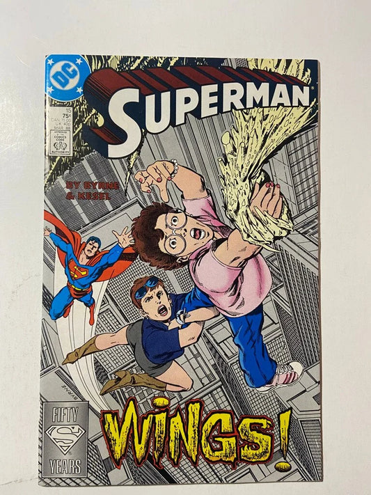 SUPERMAN #15 Vol 2 NM John Byrne Cover