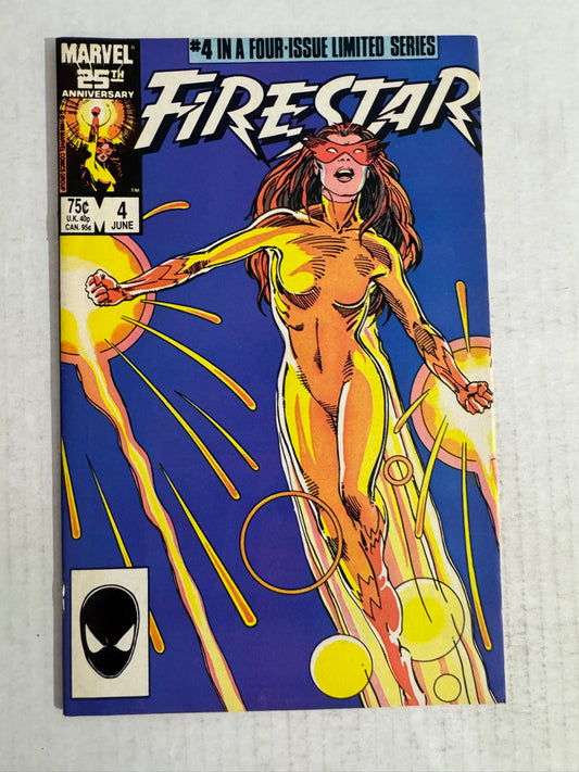 FIRESTAR #4 VF+ Barry Windsor-Smith Cover