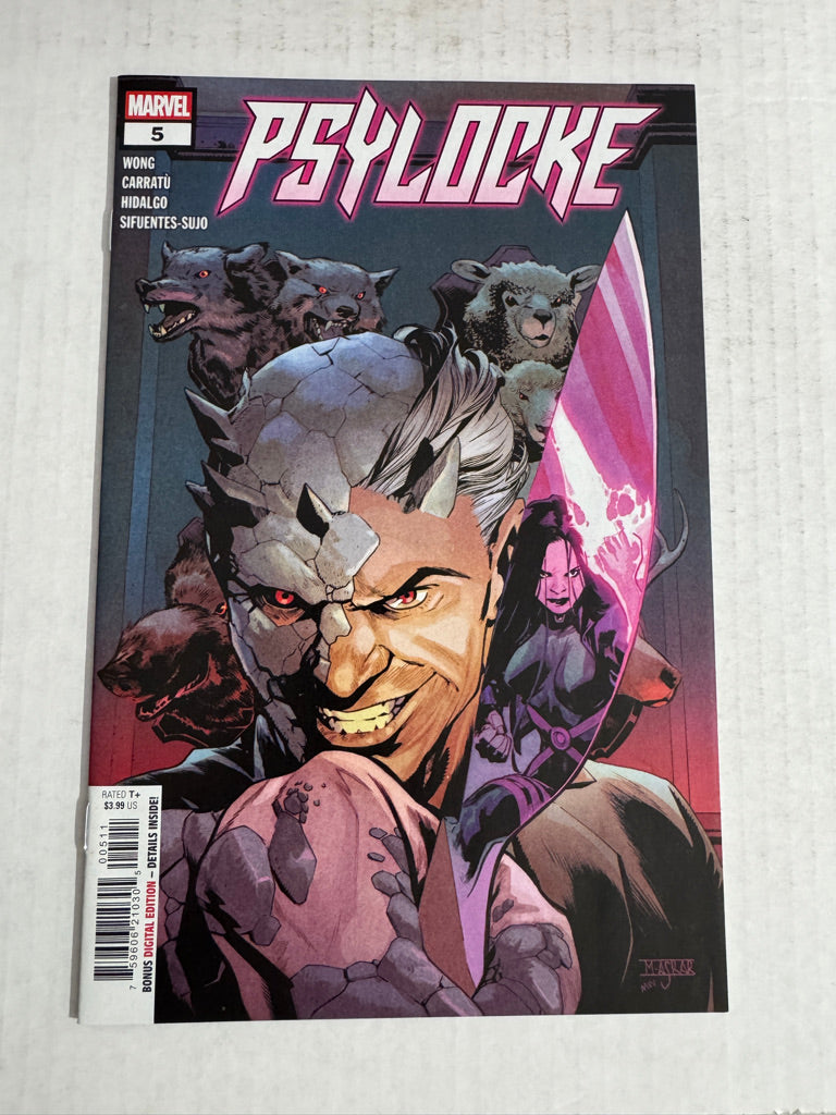 PSYLOCKE #5 NM Mahmud Asrar Cover
