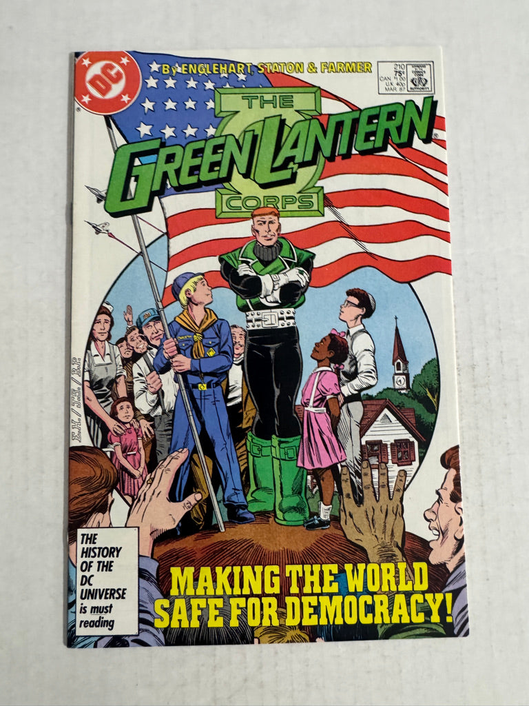 GREEN LANTERN CORPS #210 NM-