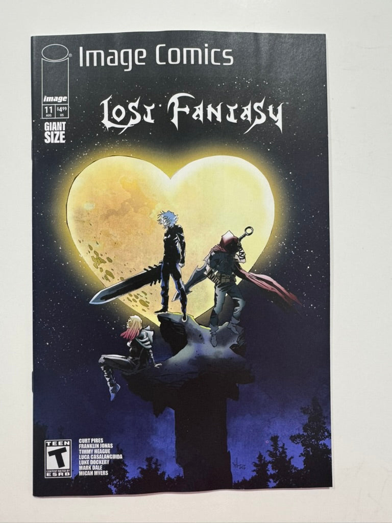LOST FANTASY #11 NM Cover B Luca Casalanguida Variant