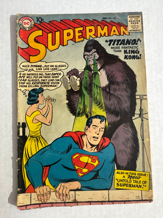 SUPERMAN #127 GD 1ST APPEARANCE