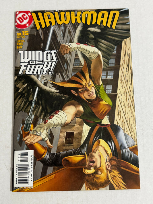 HAWKMAN #15 Vol 4 NM