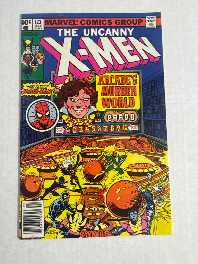 UNCANNY X-MEN #123 VF/NM NEWSSTAND
