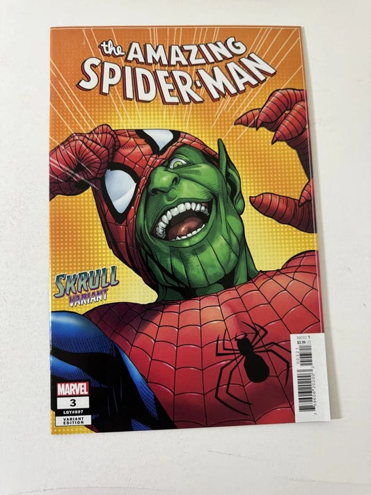 AMAZING SPIDER-MAN #3 Vol 6 NM Skrull Variant