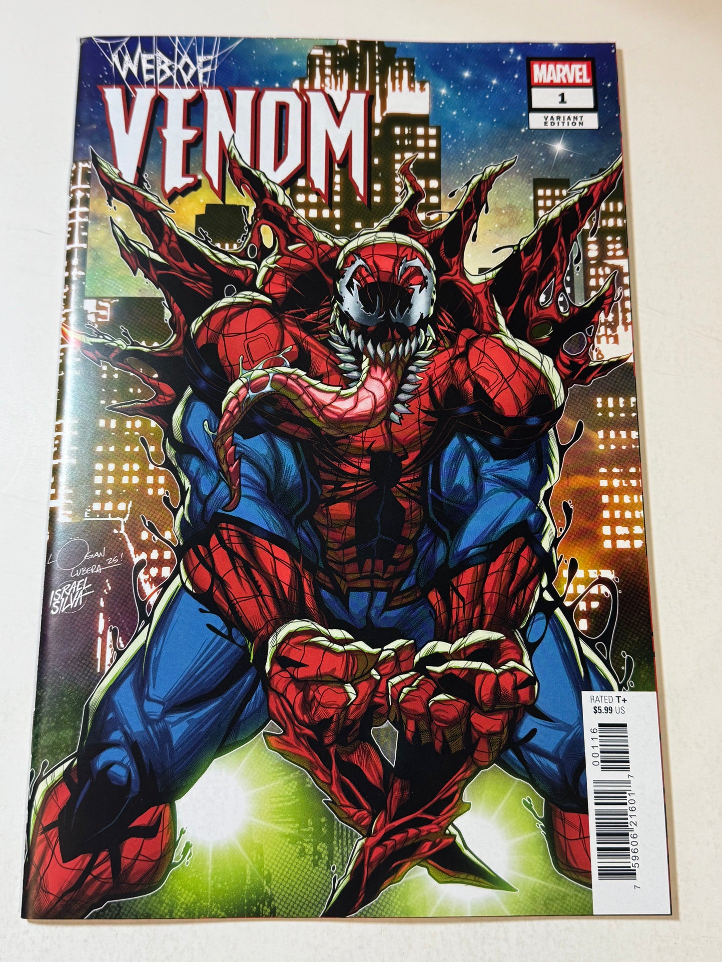 WEB OF VENOM #1 NM 1:25 Variant