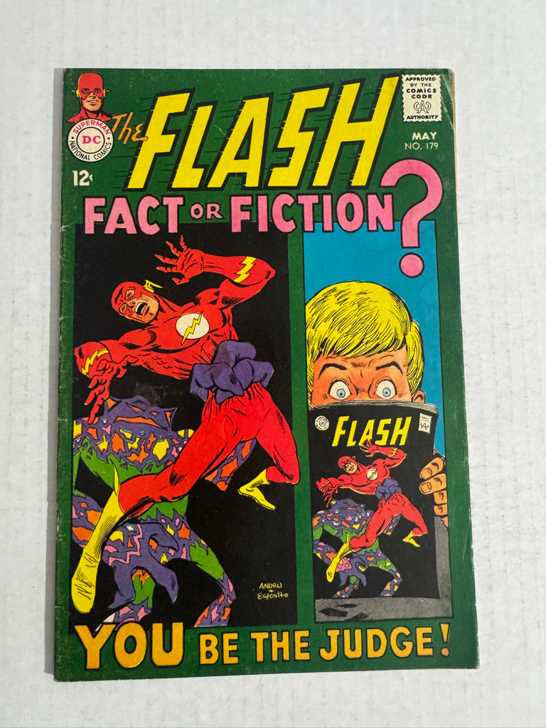 THE FLASH #179 VG+