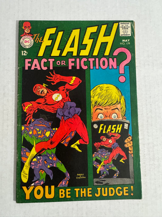 THE FLASH #179 VG+