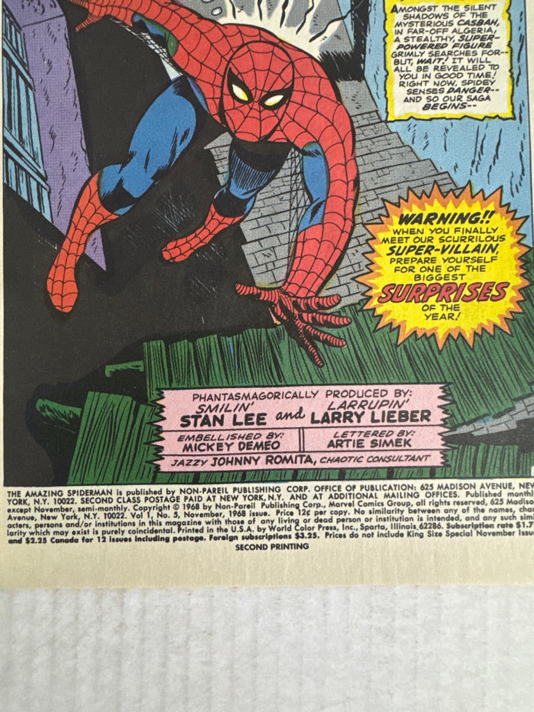 AMAZING SPIDER-MAN ANNUAL #5 VF JC Penny Exclusive 2nd Print VARIANT