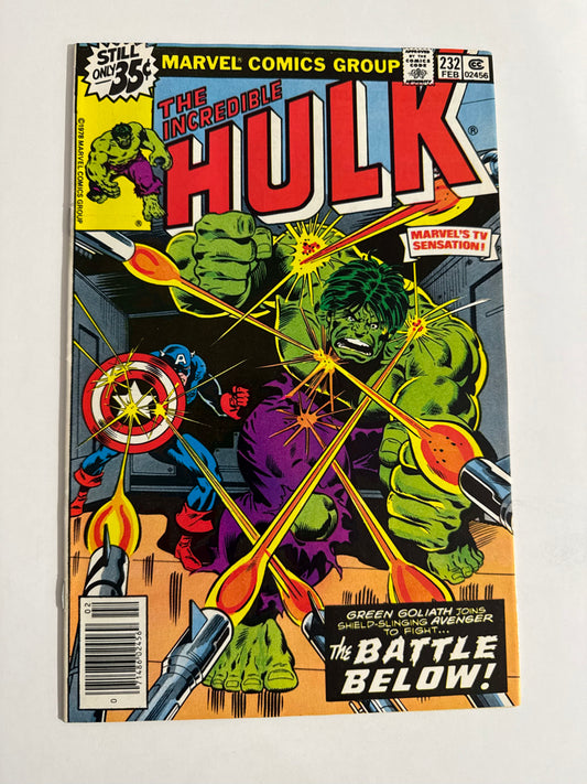 INCREDIBLE HULK #232 NM-