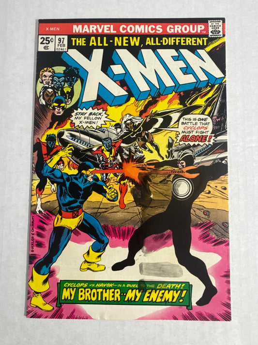X-MEN #97 VG 1ST APPEARANCE