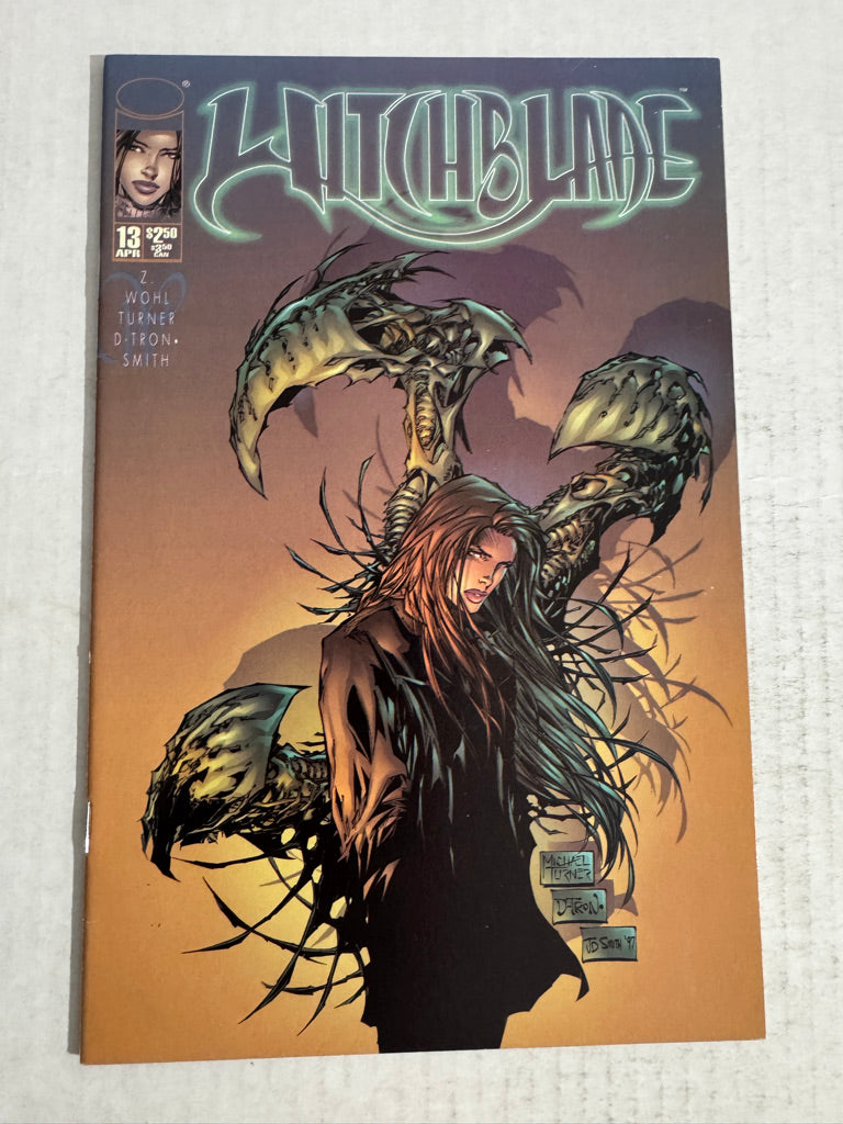 WITCHBLADE #13 VF/NM Michael Turner Cover