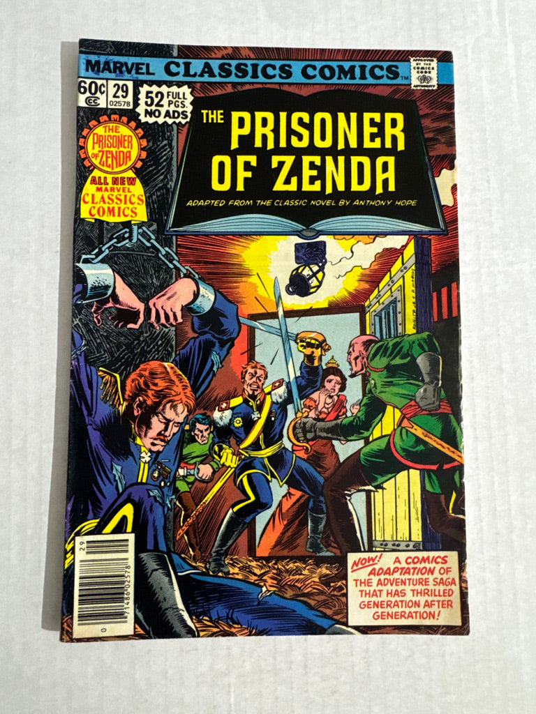MARVEL CLASSICS COMICS The Prisoner of Zenda #29 VF