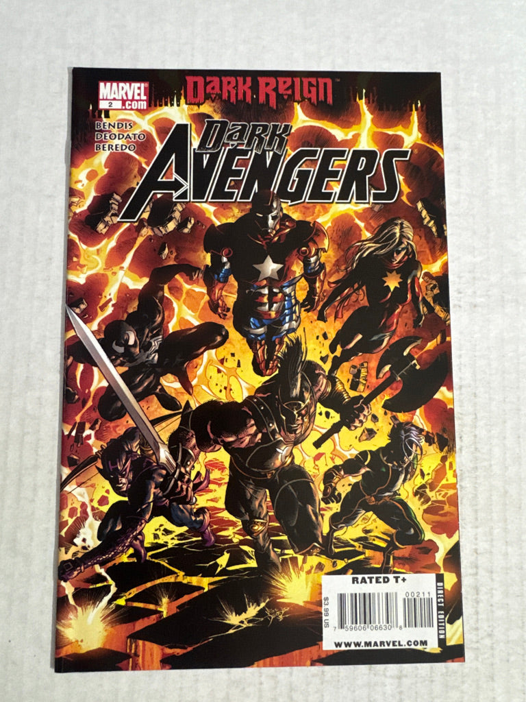 DARK AVENGERS #2 Mike Deodato Jr Cover