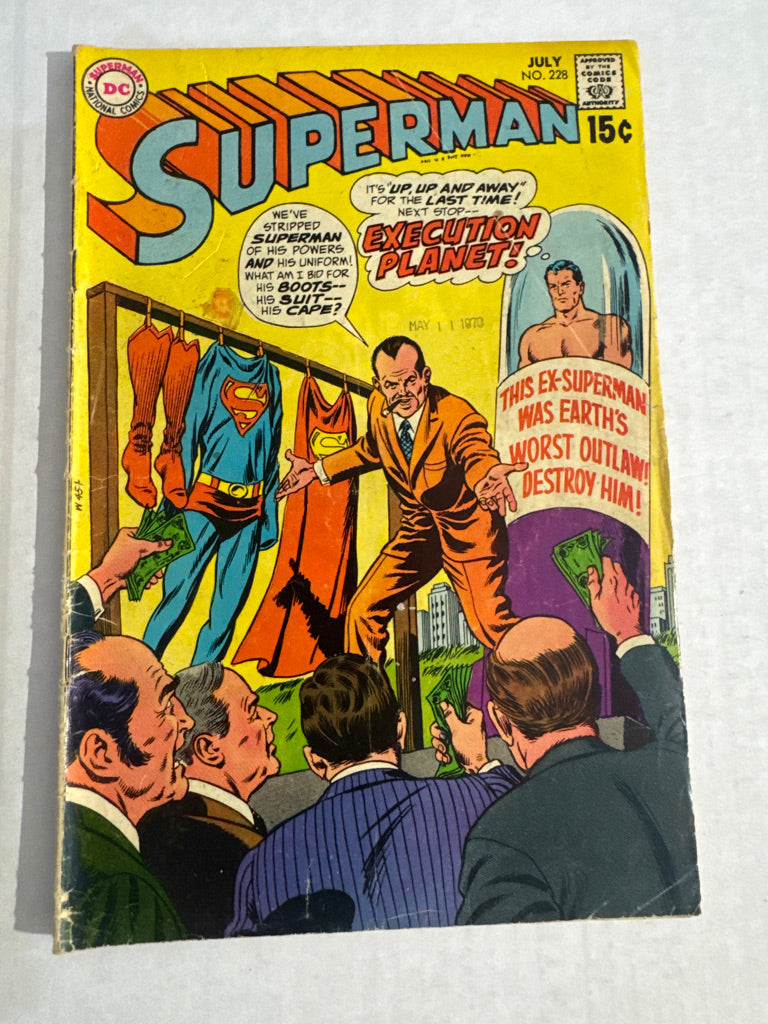 SUPERMAN #228 GD+