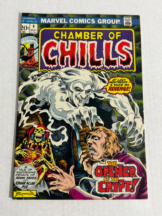 CHAMBER OF CHILLS #4 VF Frank Brunner Cove
