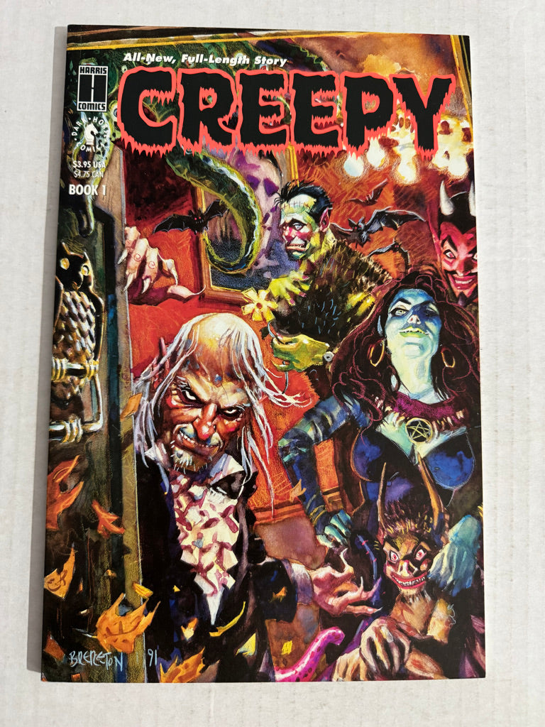 CREEPY BOOK 1 NM Dan Brereton Cover