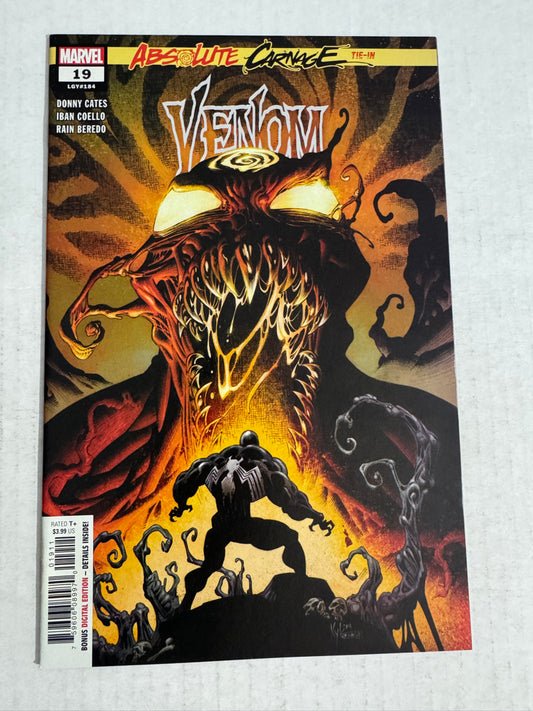 VENOM #19 Vol 4 NM Kyle Hotz Cover