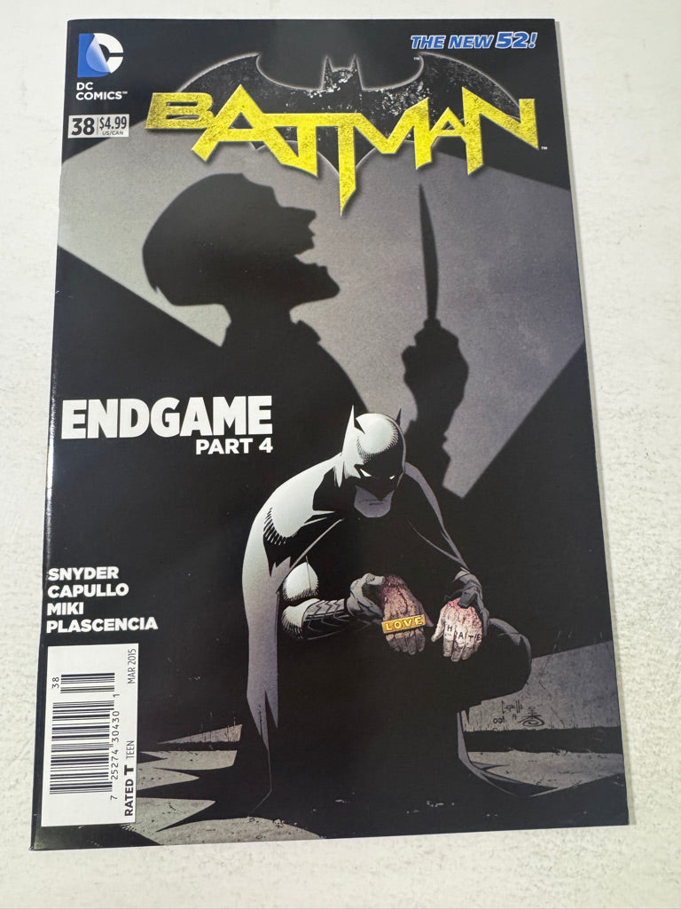 BATMAN #38 Vol 2 NM- NEWSSTAND