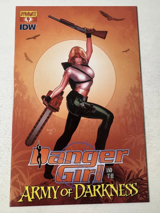 DANGER GIRL AND THE ARMY OF DARKNESS #4 VF+