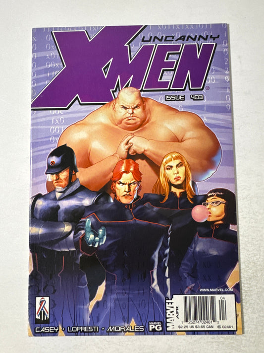 UNCANNY X-MEN #403 VF NEWSSTAND