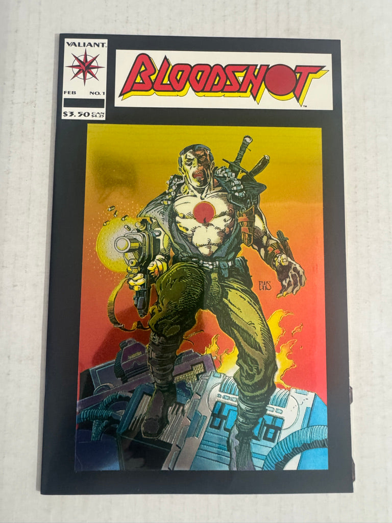 BLOODSHOT #1 Barry Windsor-Smith Cover