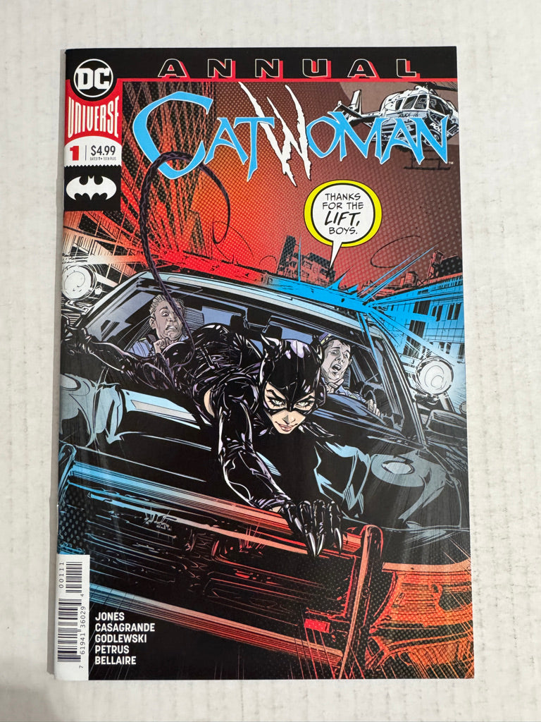 CATWOMAN ANNUAL #1 2019 NM Joelle Jones Cover