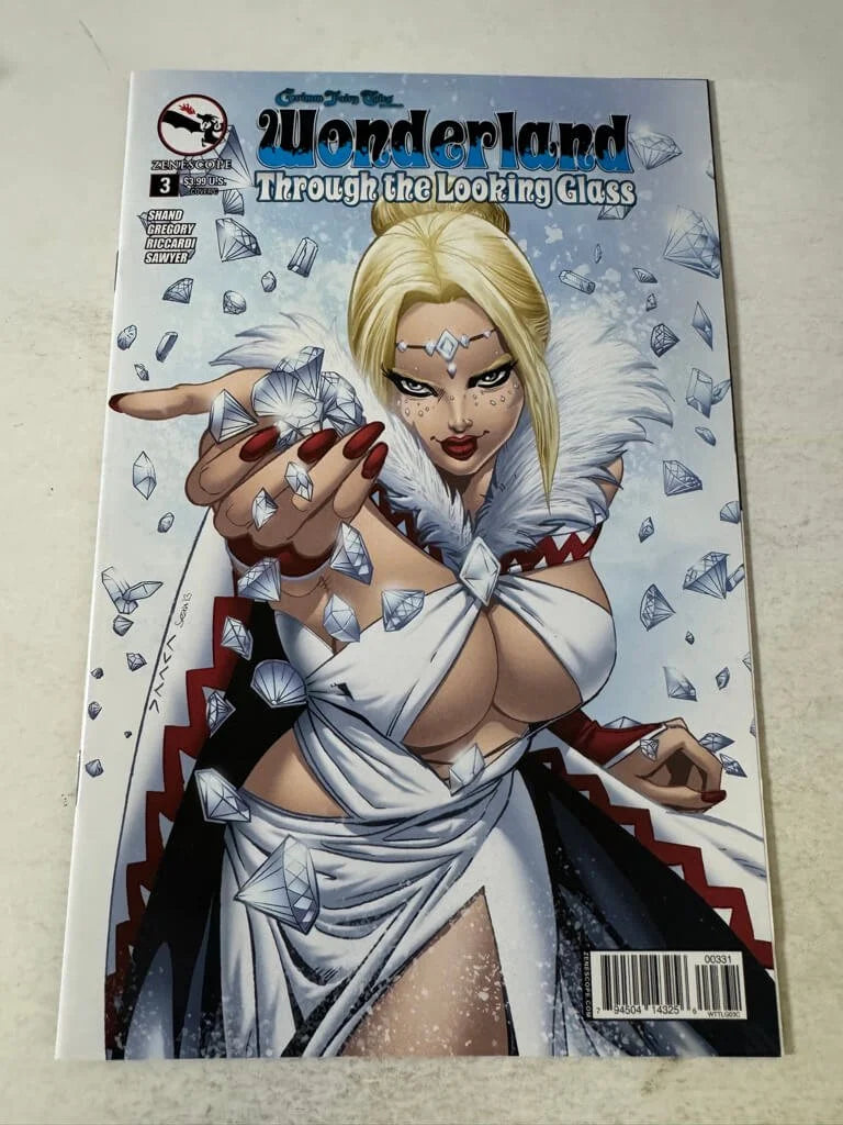 GRIMM FAIRY TALES PRESENTS WONDERLAND Through The Looking Glass #3 NM- C Variant