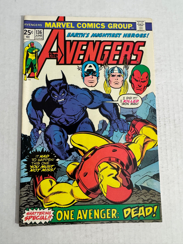 AVENGERS #136 NM-