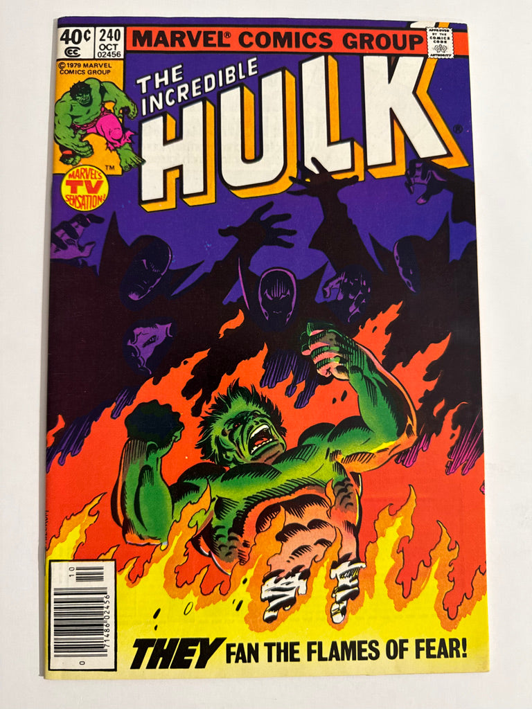 INCREDIBLE HULK #240 NM- NEWSSTAND