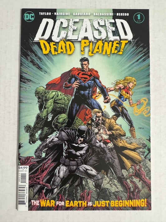 DCEASED Dead Planet #1 NM David Finch Cover