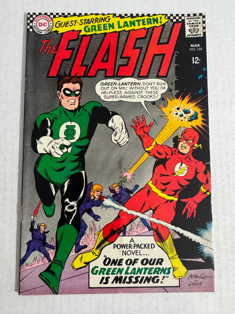 THE FLASH #168 FN/VF
