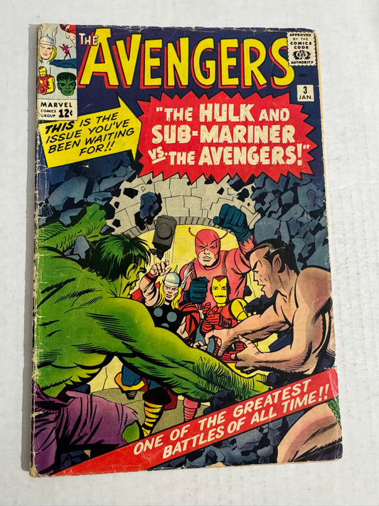 AVENGERS #3 GD